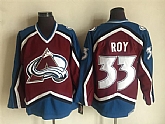 Avalanche 33 Patrick Roy Red CCM Throwback Jersey,baseball caps,new era cap wholesale,wholesale hats